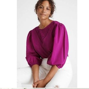 Anthropologie Farm Rio Kelsie Blouse XL
